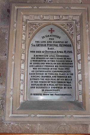 Duffield - The Heywood Memorial